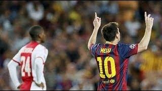 Lionel Messi vs Ajax (18/9/2013) -INDIVIDUAL HIGHLIGHTS-
