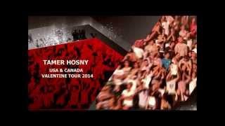 Tamer Hosny USA and Canada Valentine tour 2014  Feat Nicole Saba