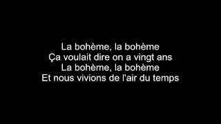 Charles Aznavour - La Bohème