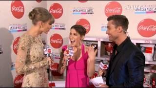 Taylor Swift - Red Carpet Interview - AMA 2012